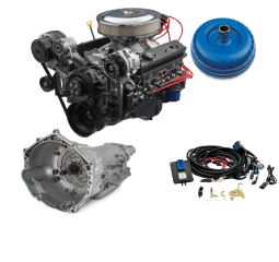 SP350/357 Turn-Key Automatic Connect & Cruise Crate Powertrain System W/ 4L65-E